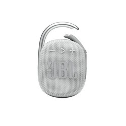 Beyaz JBL Clip 4 Taşınabilir Bluetooth Hoparlör Beyaz
