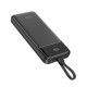 Juo 10000 mAh 22.5W Led Ekranlı Lightning ve Type-C Kablolu Powerbank Taşınabilir Hızlı Şarj Cihazı Siyah