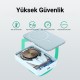Juo 10000 mAh MagSafe Powerbank Standlı PD20W Taşınabilir Kablosuz Hızlı Şarj Cihazı Siyah