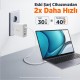 Juo 100W 4 Portlu USB-C + USB-A GaN Şarj Aleti iPhone & Macbook & Notebook Uyumlu PD Type-C Hızlı Şarj Cihazı Beyaz