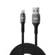 Juo 12W 2.4A USB-A to Lightning Apple iPhone iPad Örgülü Hızlı Şarj ve Data Kablosu 2 Metre