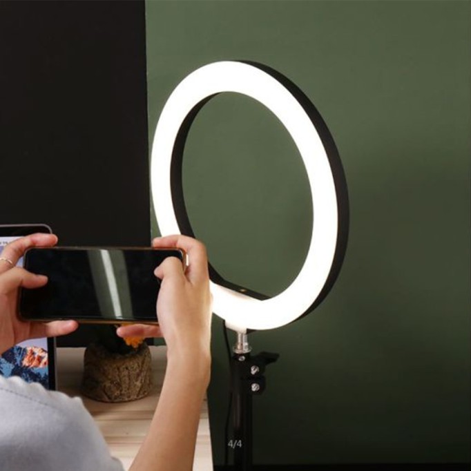 Juo 2080 Ring Light 36cm Ayarlanabilir Led Video Işığı (Ayak Dahil)