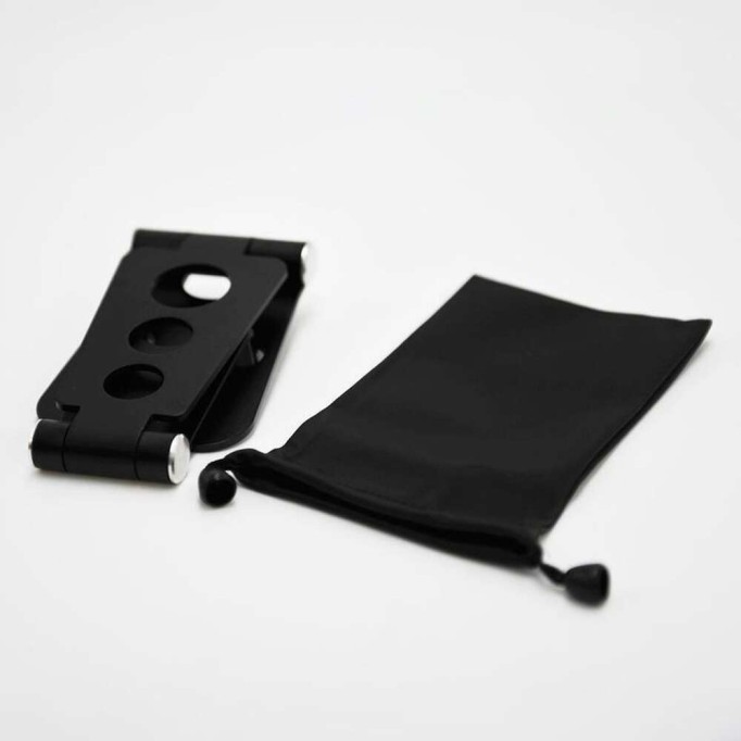 Juo 270° Derece Açılı Alüminyum Masaüstü Telefon Tablet Standı Siyah