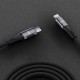 Juo 27W USB Type-C to Lightning iPhone iPad Örgülü Hızlı Şarj ve Data Kablosu 2 Metre