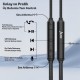 Juo 3.5mm Jack Girişli Mikrofonlu Kablolu Kulak İçi Kulaklık Metal