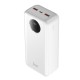 Juo 30000 mAh 22.5W Dijital Led Ekranlı Taşınabilir Hızlı Şarj Cihazı Powerbank Beyaz satın al