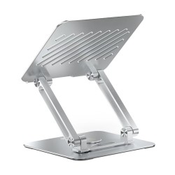 Juo 360° Dönebilen Alüminyum Tablet Standı Yükseklik ve Eğim Ayarlı Metal Tablet Tutucu