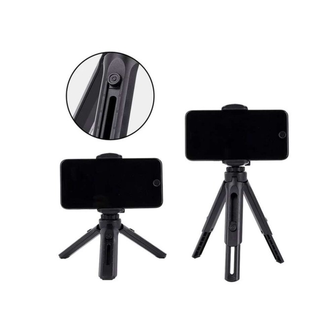 Juo 360° Dönebilen Yükseklik Ayarlanabilir Telefon Tutucu Tripod