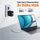 Juo 45W GaN USB-C + USB-A Şarj Aleti iPhone & iPad & Macbook & Samsung Uyumlu PD Type-C Hızlı Şarj Cihazı Siyah
