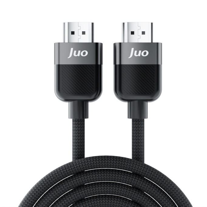 Juo 4K 60Hz 18Gbps HDR ARC HDCP Destekli HDMI 2.0 Örgülü Kablo 1 Metre