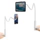 Juo 70 CM Akrobat Esnek Tablet ve Telefon Tutucu Stand Beyaz
