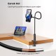 Juo 70 CM Akrobat Esnek Tablet ve Telefon Tutucu Stand Siyah
