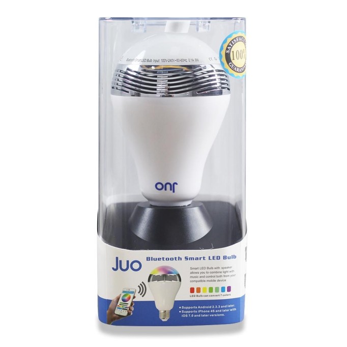 JUO Akıllı Ampul - Bluetooth Hoparlör JUO Akıllı Ampul - Bluetooth Hoparlör