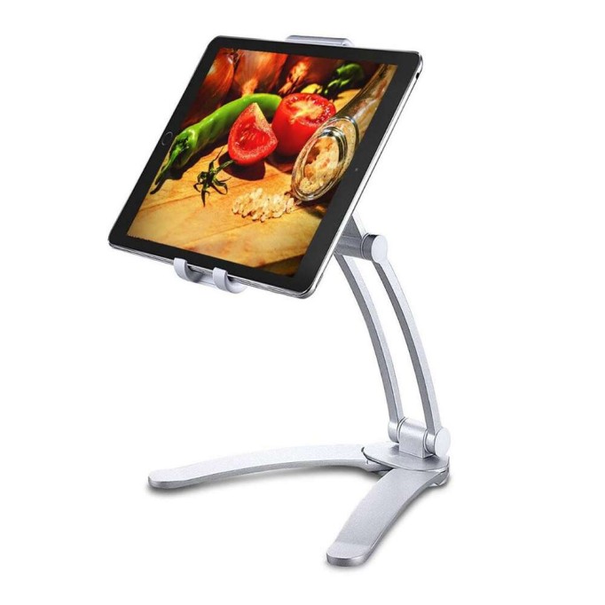 Juo Alüminyum Duvar ve Masaüstü Telefon Tablet Tutucu