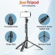 Juo Alüminyum Tripod Monopod Selfie Çubuğu Kumandalı Android iPhone GoPro Uyumlu