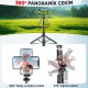 Juo Alüminyum Tripod Monopod Selfie Çubuğu Kumandalı Android iPhone GoPro Uyumlu