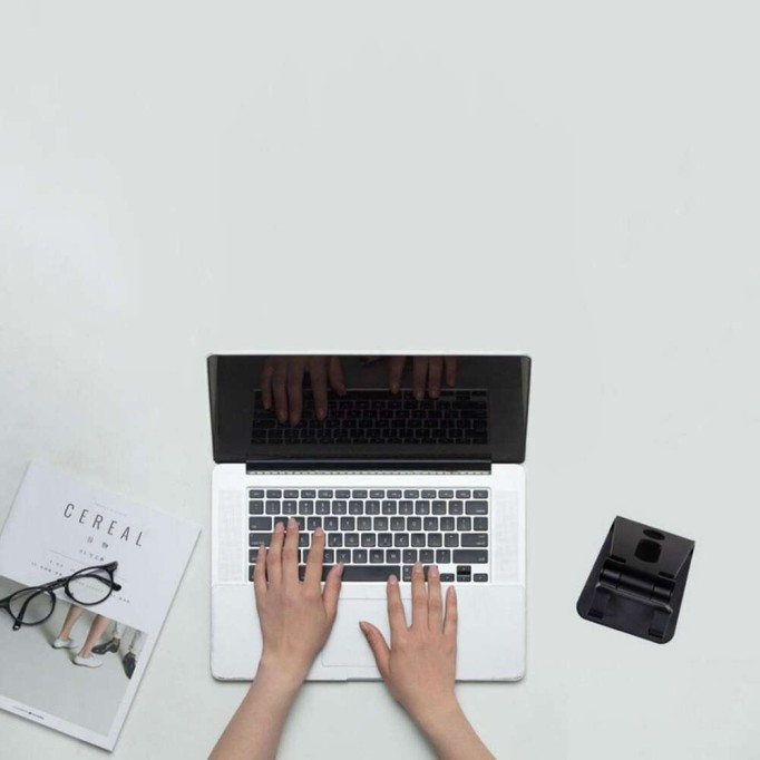 Juo Alüminyum Universal Telefon Tutucu Stand Siyah