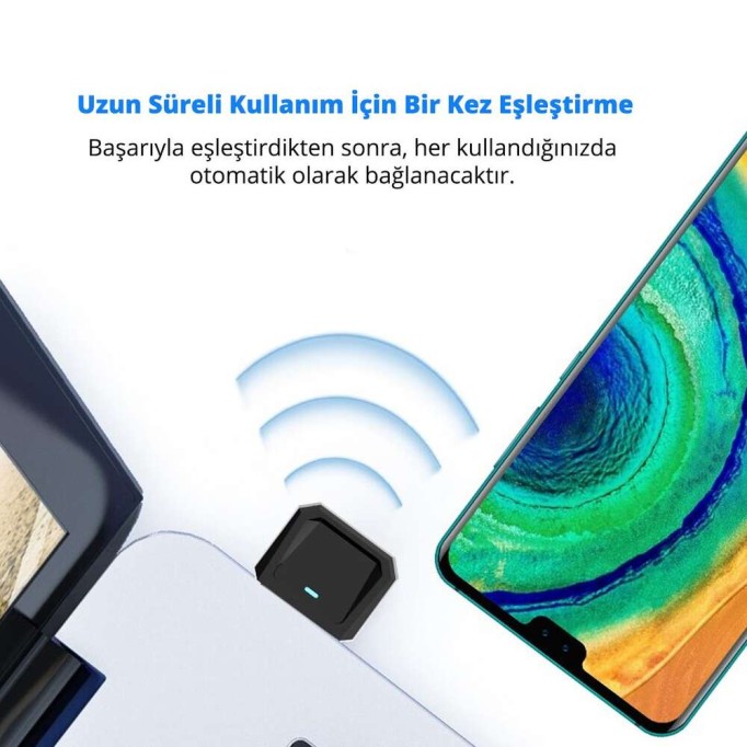 Juo BT500 Bluetooth 5.0 Mini USB Dongle Adaptör