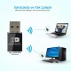 Juo BTW01 Bluetooth 4.2 Dongle USB 600Mbps WiFi Alıcı Ağ Adaptörü