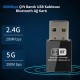 Juo BTW01 Bluetooth 4.2 Dongle USB 600Mbps WiFi Alıcı Ağ Adaptörü