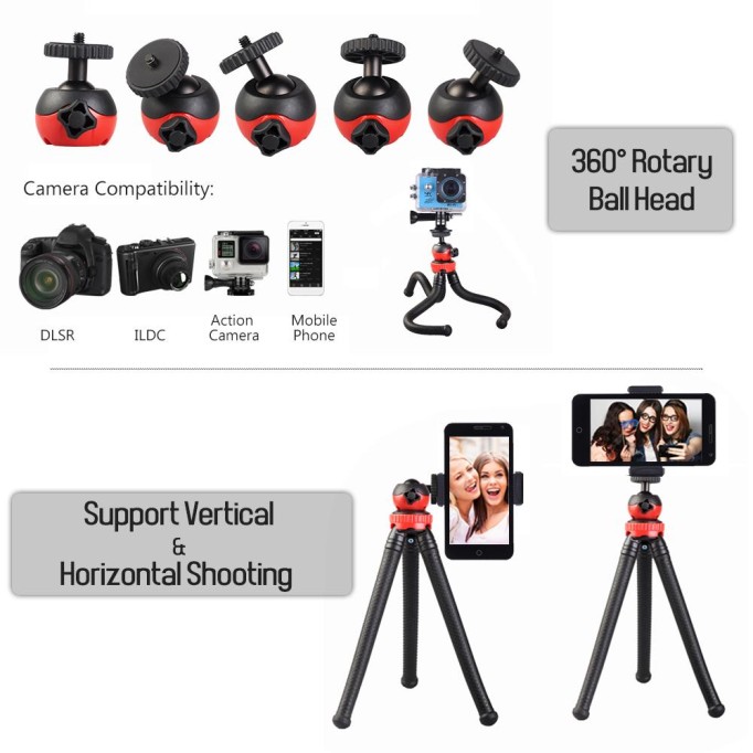 JUO Esnek Ahtapot Tripod