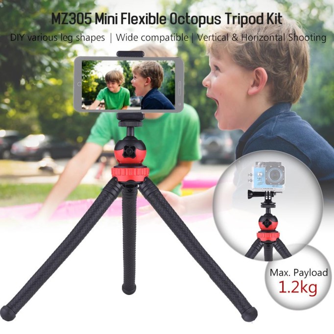 JUO Esnek Ahtapot Tripod