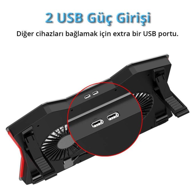 Juo GT RGB Gaming Notebook Soğutucu