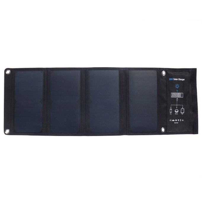 JUO Güneş Enerjili Katlanabilir Solar Şarj Paneli 28W (Dört Panel) JUO Güneş Enerjili Katlanabilir Solar Şarj Paneli 28W (Dört Panel)