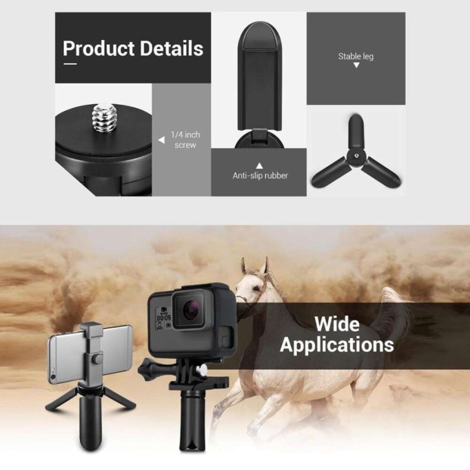 Juo Hafif Portatif Mini Tripod Ayak