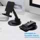 Juo Katlanabilir 360 Derece Dönen Masaüstü Telefon Standı Siyah