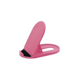 Juo Katlanır Masaüstü Telefon Tutucu Stand Pembe