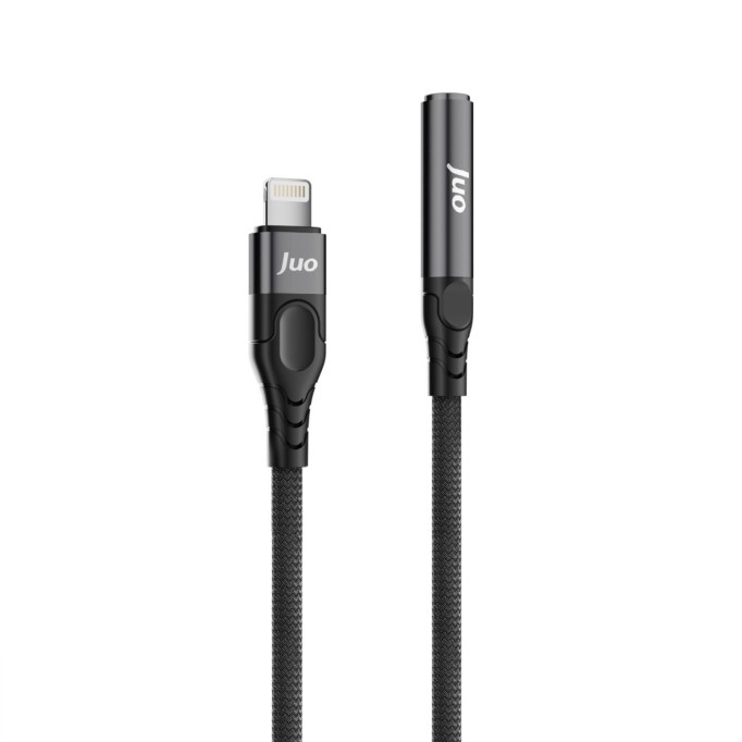 Juo Lightning to 3.5mm Jack Aux Kulaklık Çevirici Dönüştürücü Adaptör Kablo