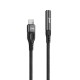Juo Lightning to 3.5mm Jack Aux Kulaklık Çevirici Dönüştürücü Adaptör Kablo