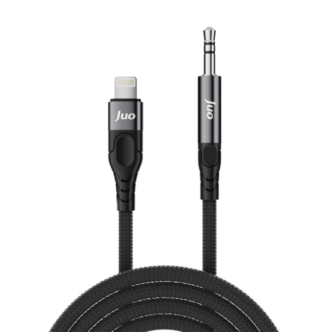 Juo Lightning to 3.5mm Jack Aux Stereo TRS Ses Kablosu 1 Metre