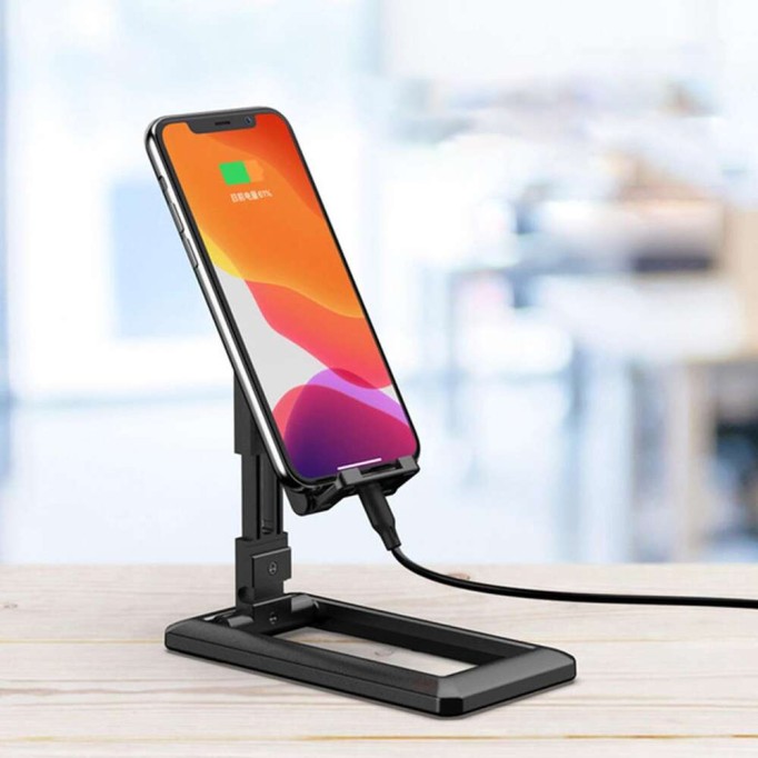 Juo Masaüstü Telefon Standı Tablet Tutucu Siyah