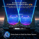 Juo Odin RGB Işıklı Gaming 2200RPM Çift Fan LED Display Laptop Notebook Soğutucu Stand