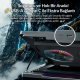 Juo Odin RGB Işıklı Gaming 2200RPM Çift Fan LED Display Laptop Notebook Soğutucu Stand