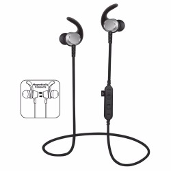 Gri JUO Sports Bass Müzik Çalar Özellikli Bluetooth Kulaklık Gri
