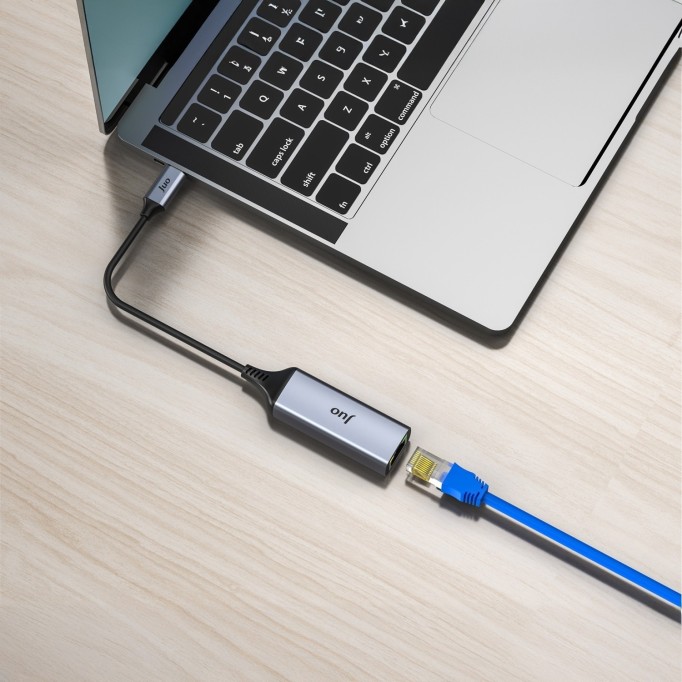 Juo Type-C 1000Mbps USB 3.2 Gigabit Ethernet Dönüştürücü Adaptör