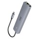 Juo Type-C 2*HDMI Dual MST 4K 60Hz Gigabit Ethetnet Dönüştürücü 100W USB 3.2 Çoklayıcı Hub