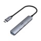 Juo Type-C 4 Portlu USB 3.0 / USB 2.0 Çoklayıcı Dönüştürücü Hub
