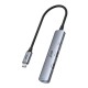 Juo Type-C 4 Portlu USB 3.0 / USB 2.0 Çoklayıcı Dönüştürücü Hub