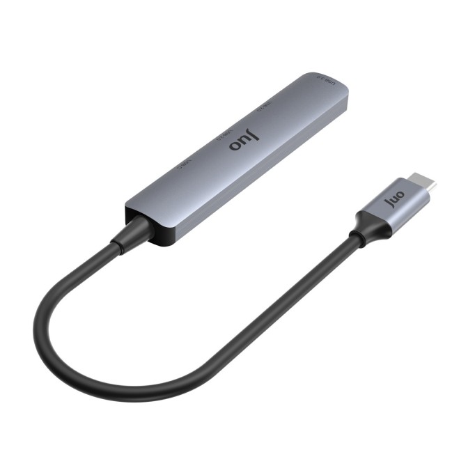 Juo Type-C 4 Portlu USB 3.0 / USB 2.0 Çoklayıcı Dönüştürücü Hub