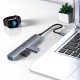 Juo Type-C 4 Portlu USB 3.0 / USB 2.0 Çoklayıcı Dönüştürücü Hub