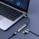 Juo Type-C 4 Portlu USB 3.0 / USB 2.0 Çoklayıcı Dönüştürücü Hub