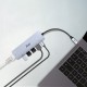 Juo Type-C 5Gbps 100W 4K 60Hz HDMI Gigabit Ethernet Dönüştürücü USB 3.2 Çoklayıcı Hub