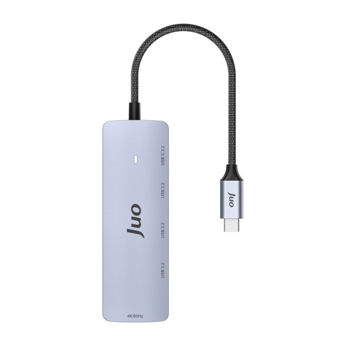 Juo Type-C 5Gbps 100W 4K 60Hz HDMI USB 3.2 Çoklayıcı Hub