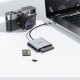 Juo USB 3.2 ve Type-C 3'ü 1 Arada SD / CF / TF Micro SD Hafıza Kart Okuyucu