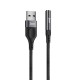 Juo USB-A to 3.5mm Jack Kulaklık Mikrofon Aux Dönüştürücü Harici Ses Kartı
