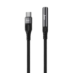 Juo USB Type-C to 3.5mm Jack Aux Kulaklık Mikrofon Çevirici Dönüştürücü Adaptör Kablo Juo USB Type-C to 3.5mm Jack Aux Kulaklık Mikrofon Çevirici Dönüştürücü Adaptör Kablo